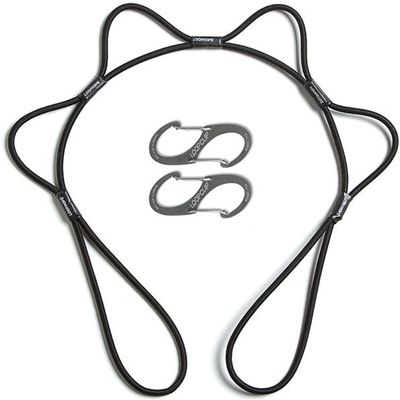 3' Black Loop Rope