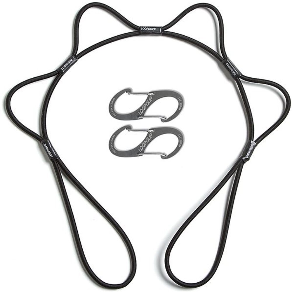 3' Black Loop Rope