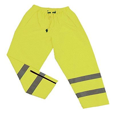 2W 739C-E M Class E Waist Rain Pants - Lime44; Medium