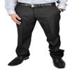 Moda Di Raza- Men's Pants Fashion Formal Business Wedding Dress Pants - Black-Size: 34x30 view 2