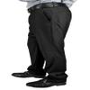 Moda Di Raza- Men's Pants Fashion Formal Business Wedding Dress Pants - Black-Size: 34x30 view 3