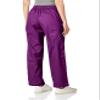 WonderWink Women's Pull-On Cargo Pant, Eggplant, 3X-Large view 3