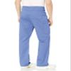 WonderWink womens Drawstring Cargo Medical Scrubs Pants, Ceil Blue, Medium US view 3