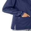 WonderWink Snap Front Jacket Outerwear, -navy, Large view 3