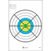 High Visibility Fluorescent Bull's-Eye Target (50 Pack) view 1