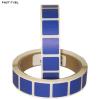 Roll of 500 3/4" Square Target Paster (Dark Blue) (4 Pack) view 1
