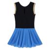 BAOHULU Toddlers Dancing Cosplay Tutu Ballet Leotard for Girls 3-12 Years Black view 2