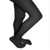Banner Bonnie Girls' Opaque Microfiber Ultra Soft Hold & Stretch Dance Uniform Footed Tights Black 2-4 view 2