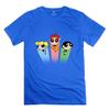 yisw Men's The Powerpuff Girls T-Shirt 100% Cotton Print Apparel view 1