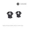 Match Mount Rings 9-11mm 2pc 30mm High view 1
