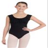 Capezio Women's Capezio Cap Sleeve Leotard Black XS M US view 1
