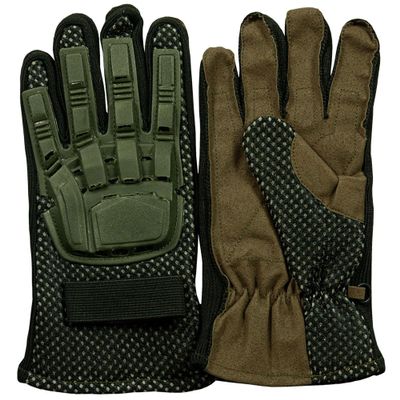 Fox Outdoor Products Full Finger Tactical Engagement Gloves, Olive Drab, Medium