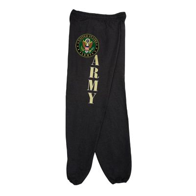 Fox Outdoor Products Army Logo Sweatpants, Black, Medium