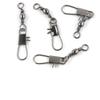 10 pieces Fishing Swivel Snap Rolling Test 15kg Cross Lock Peche Pivot Terminal Tackle view 1