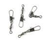 490 pieces Fishing Swivel Snap Rolling Test 15kg Cross Lock Peche Pivot Terminal Tackle view 1
