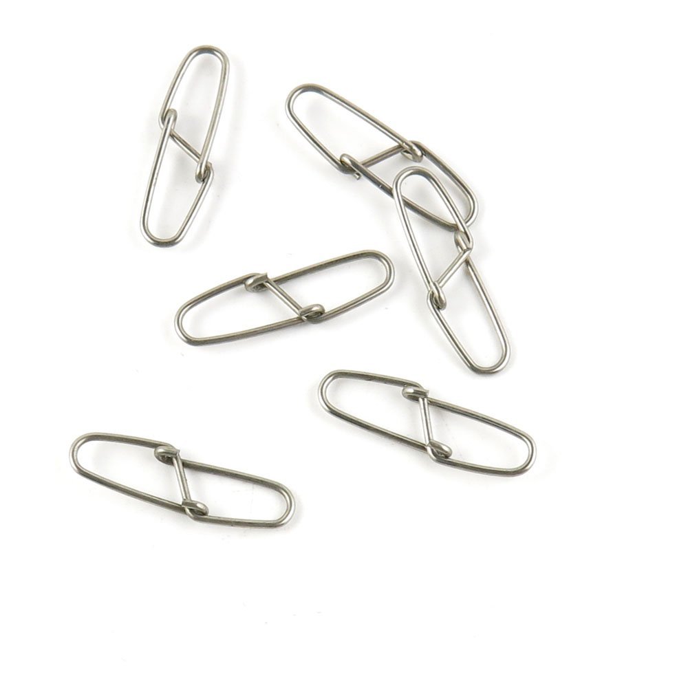 440 pieces Fishing Swivel Double Snaps Test 45kg Cross Lock Peche Pivot Terminal Tackle