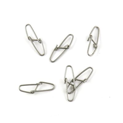 360 Pieces Fishing Swivel Double Snaps Test 55kg Cross Lock Peche Pivot Terminal Tackle