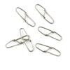 310 pieces Fishing Swivel Double Snaps Test 90kg Cross Lock Peche Pivot Terminal Tackle view 1