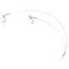 40 pieces Fishing Swivel Test 4kg Sea Double Line Hooks Peche Pivot Terminal Tackle view 1