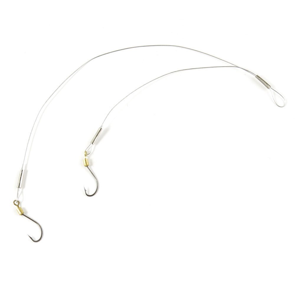 40 pieces Fishing Swivel Test 12kg Sea Double Line Hooks Peche Pivot Terminal Tackle