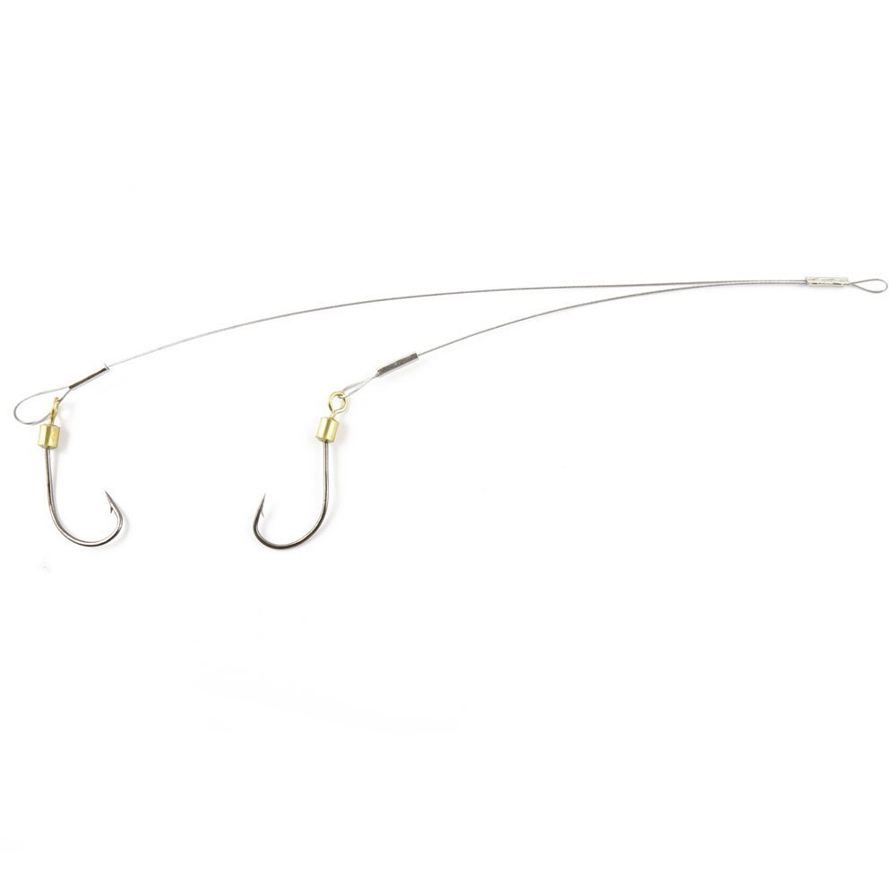 30 pieces Fishing Swivel Test 25kg Sea Double Line Hooks Peche Pivot Terminal Tackle