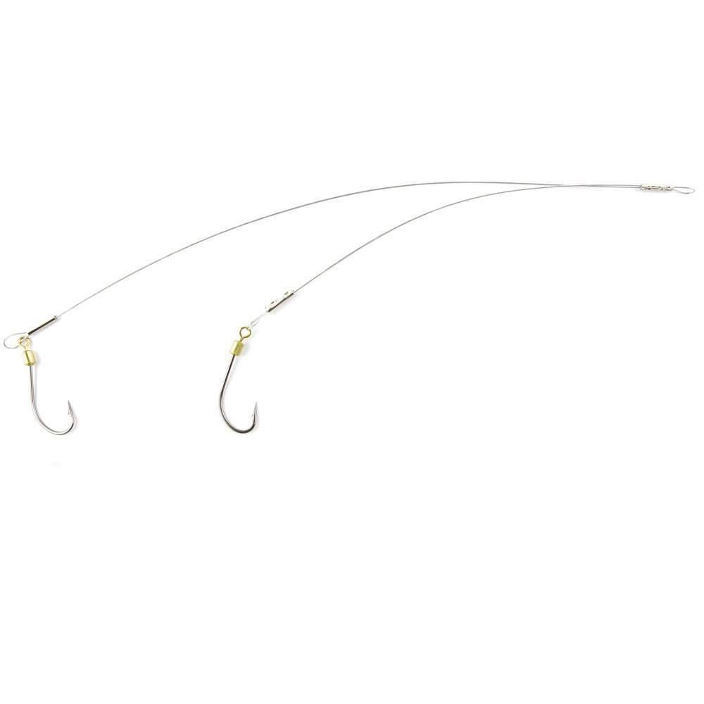 30 pieces Fishing Swivel Test 33kg Sea Double Line Hooks Peche Pivot Terminal Tackle