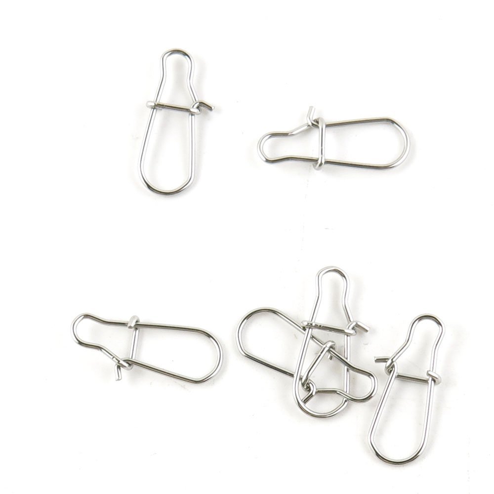 660 pieces Fishing Swivel Enhanced Snap Test 11Kg 19MM Cross Lock Peche Pivot Terminal Tackle