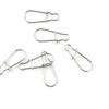 10 pieces Fishing Swivel Enhanced Snap Test 35Kg 33MM Cross Lock Peche Pivot Terminal Tackle view 1
