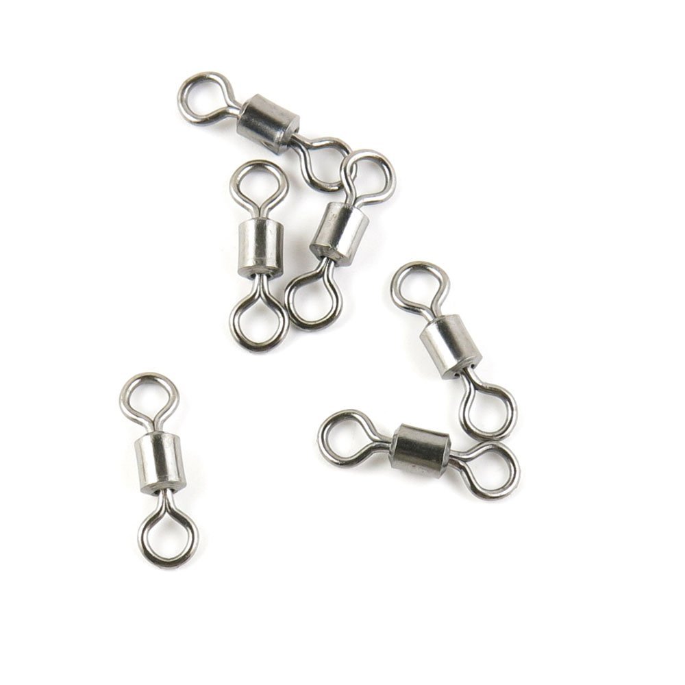 280 Pieces Fishing Swivel Rolling Test 75kg Peche Pivot Terminal Tackle