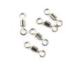 180 pieces Fishing Swivel Rolling Test 100kg Peche Pivot Terminal Tackle view 1