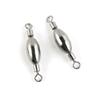 70 pieces Fishing Swivel Rolling Copper Weight Cross Lock Peche Pivot Terminal Tackle view 1