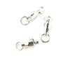 30 pieces Fishing Swivel Ball Bearing Rolling Ring Test 160kg Peche Pivot Terminal Tackle view 1