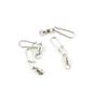 80 pieces Fishing Swivel Ball Bearing Rolling Ring Test 18kg Cross Lock Peche Pivot Terminal Tackle view 1