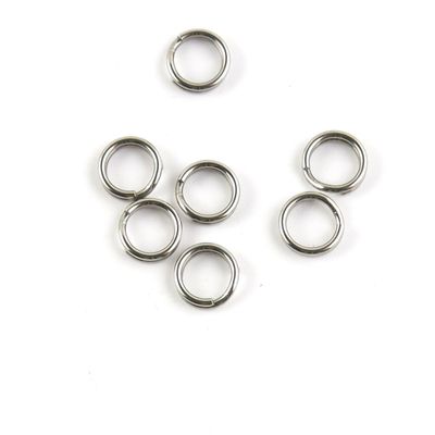 690 pieces Fishing Swivel Split Ring 4.6MM Peche Pivot Terminal Tackle