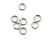 690 pieces Fishing Swivel Split Ring 4.6MM Peche Pivot Terminal Tackle view 1