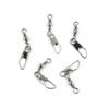 250 pieces Fishing Swivel Snap Rolling Test 19kg Cross Lock Peche Pivot Terminal Tackle view 1