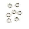 490 pieces Fishing Swivel Split Ring 6.5MM Peche Pivot Terminal Tackle view 1