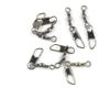 570 pieces Fishing Swivel Snap Rolling Test 8kg Cross Lock Peche Pivot Terminal Tackle view 1