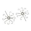 20 pieces Fishing Swivel Tray Plate Hooks 6# Peche Pivot Terminal Tackle view 1