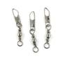 130 pieces Fishing Swivel Snap Rolling Test 23kg Cross Lock Peche Pivot Terminal Tackle view 1