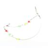 20 pieces Fishing Swivel Wire Rig Hooks Floating Luminous #8 Peche Pivot Terminal Tackle view 1