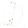 20 pieces Fishing Swivel Wire Rig Hooks Floating Luminous 24# Peche Pivot Terminal Tackle view 1