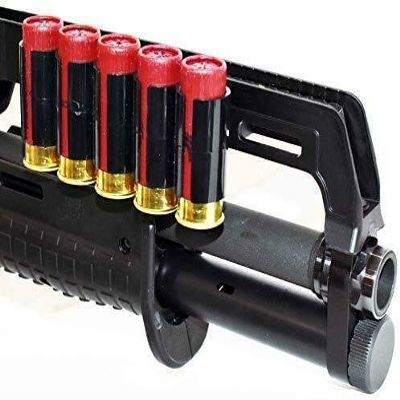 Kel-tec KS7 5 Round Shell Holder Shells Carrier Hunting Accessory Holder 12 Gauge Tactical Shell Pouch Ammo Shell Round slug Carrier Reload Adapter Target Range Gear.