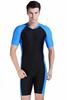 Cokar Men Sun Protection Sunsuit Short Sleeves Black Blue Black-Man Small view 1