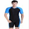 Cokar Men Sun Protection Sunsuit Short Sleeves Black Blue Black-Man Medium view 1