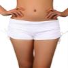 Cokar Solid White Boy Short Swimwear Women Bottoms view 1