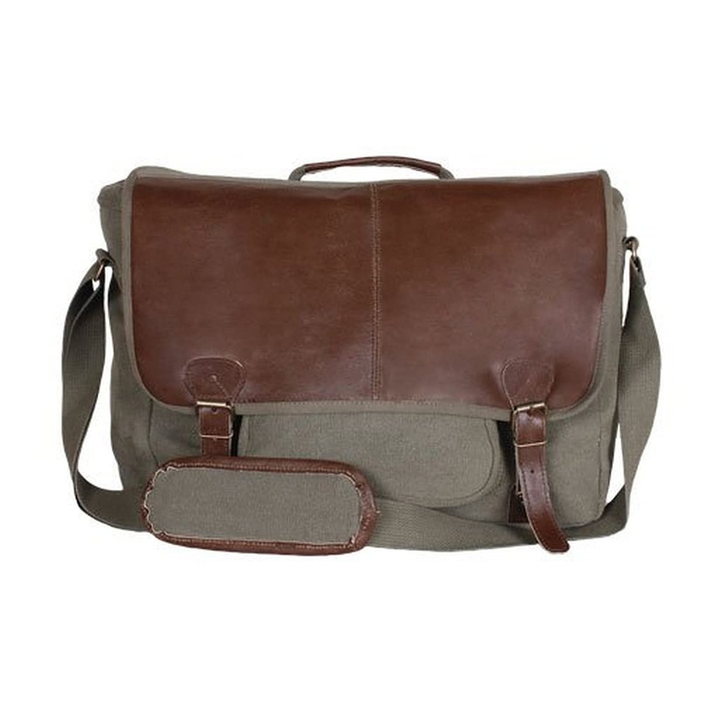 Fox Outdoor Products Graduate Satchel Briefcase, Olive Drab