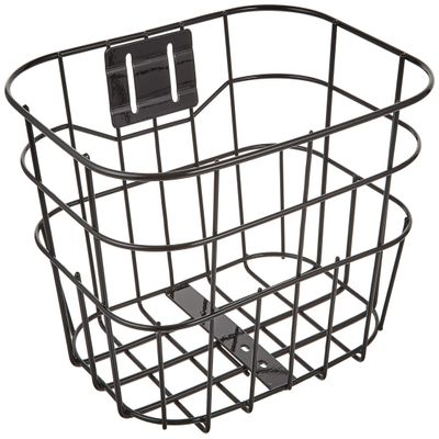 Bridgestone BK-BKJ F761313BL Bicycle Basket for Mark Rosa, Front Basket, Black