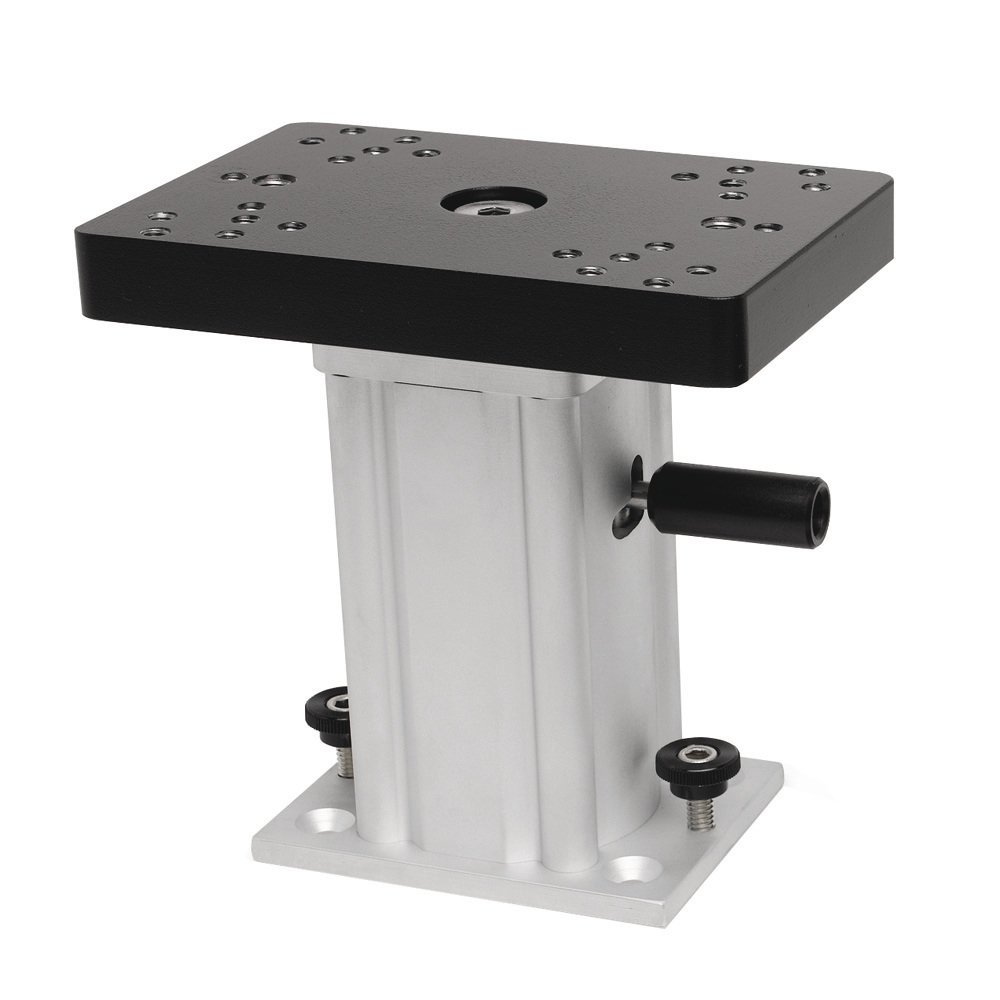 CWR Cannon Aluminum Swivel Base Downrigger Pedestal - 6"