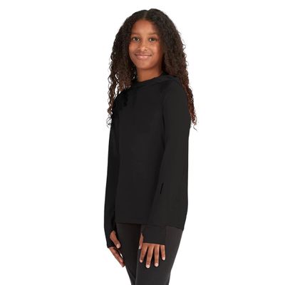 Avalanche Women's Base Layer Herringbone Long Sleeve Crew Shirt, Navy/white Herringbone, X-small